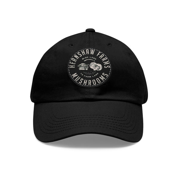 HF Hat with Leather Patch (Round)
