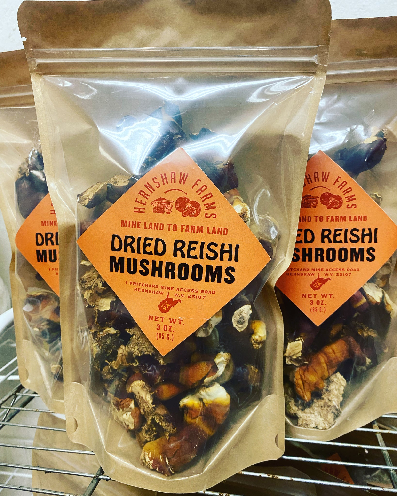Dried Reishi Mushrooms